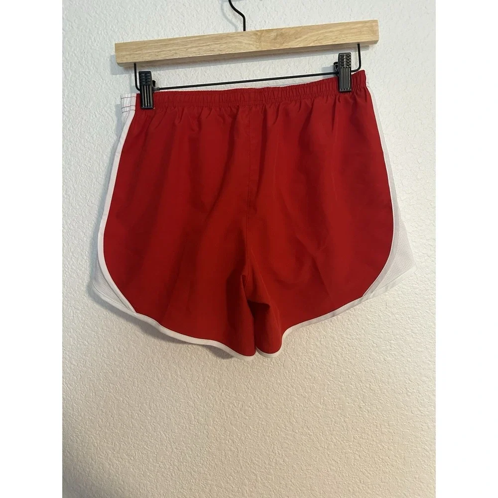 Nike Girls Dri-Fit Tempo Running Red Shorts Size XL Athletic Athleisure